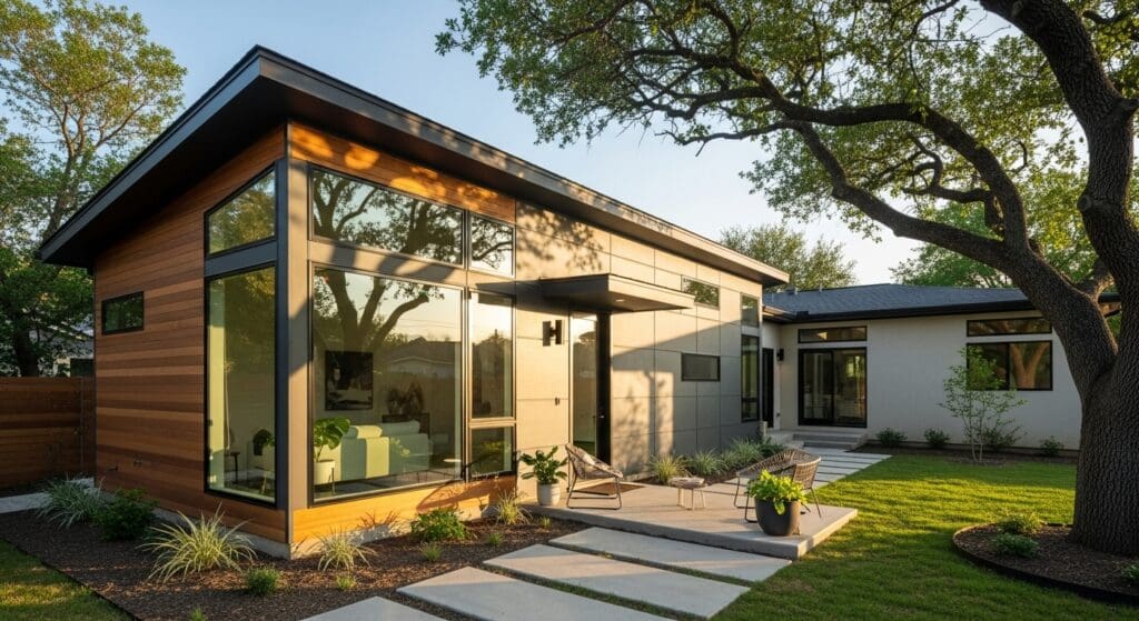 Modern ADU in Austin with private entrance for renting out