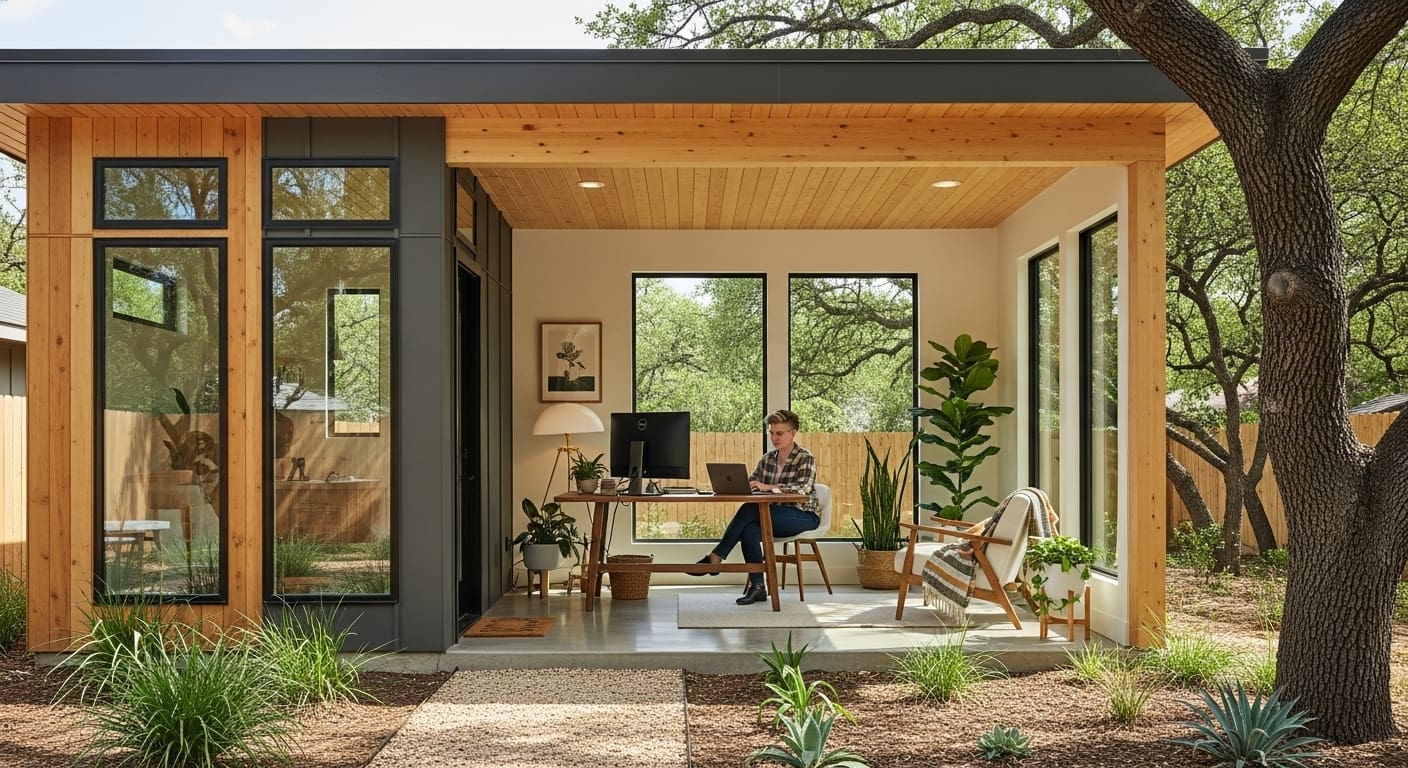 Creative Workspaces Austin Professionals Build with ADUs