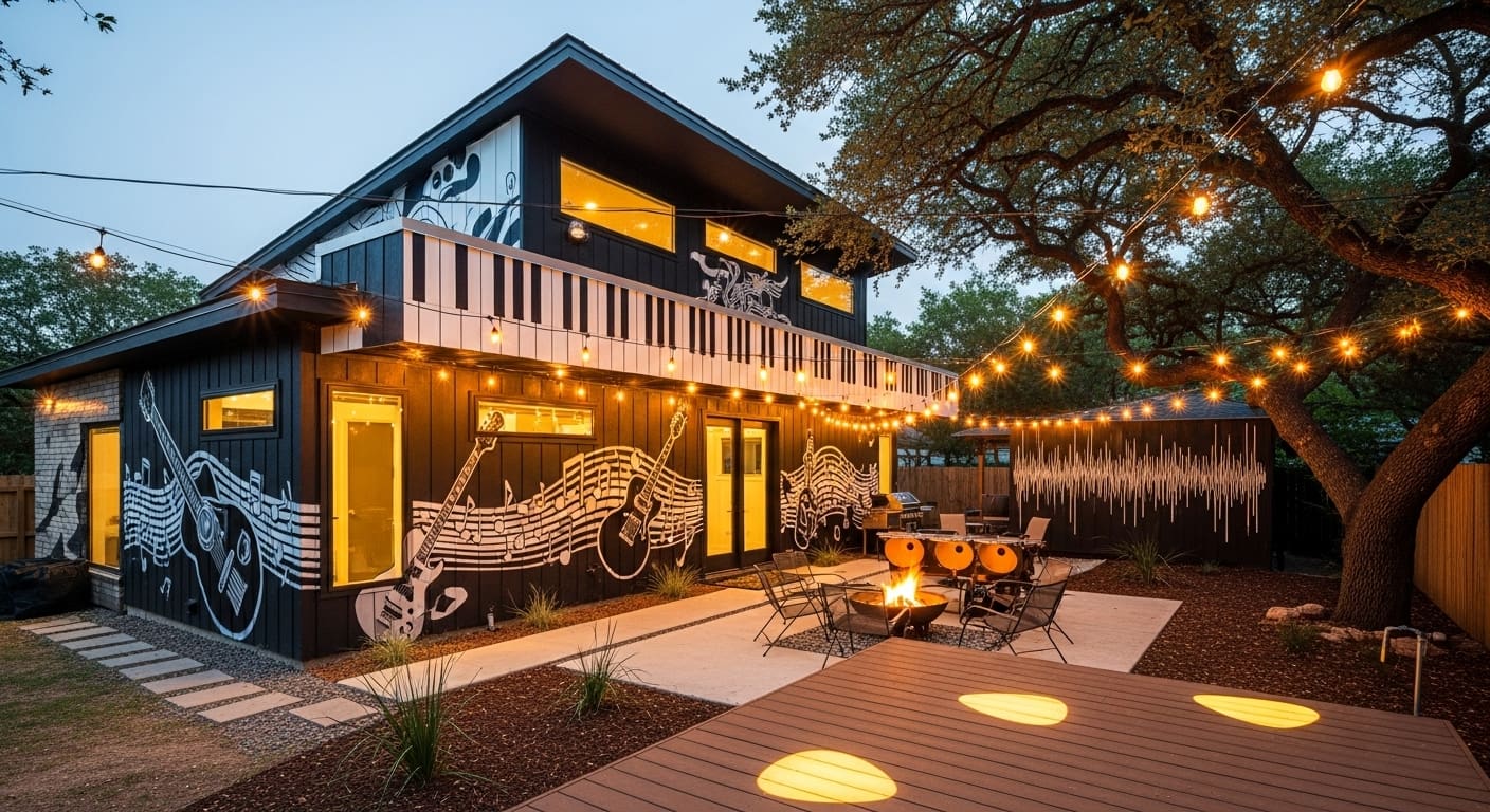 How Austin’s Music Scene Is Inspiring Rhythmic ADU Designs